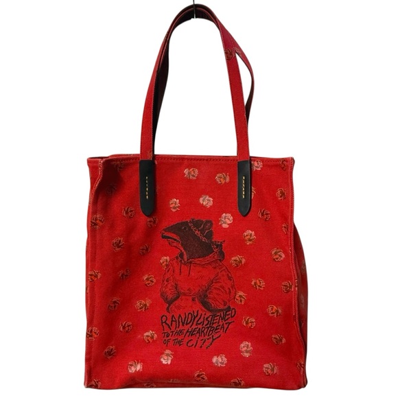 Coach Handbags - Coach ~ Lunar New Year Randy Rat Red Tote Bag